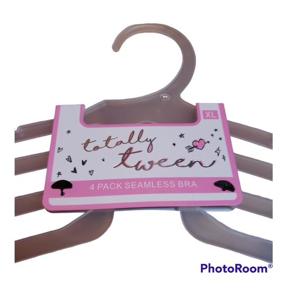 Totally Tween 4 pack girls bras ♡ - Picture 3 of 3